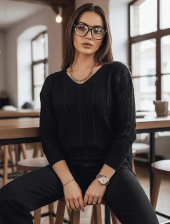 dámský svetr černý Dstreet model 21967082 - FashionStreet