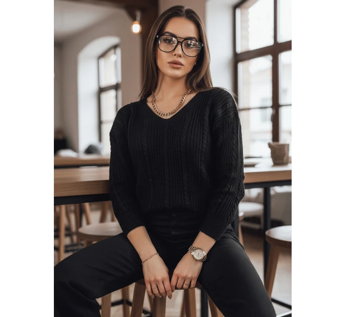 dámský svetr černý Dstreet model 21967082 - FashionStreet