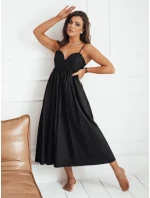 midi šaty černé Dstreet model 21972623 - FashionStreet midi šaty černé Dstreet model 21972623 - FashionStreet