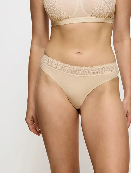 Dámská tanga Feel of Modal String YELLOW sv. béžová model 20568457 - Triumph Dámská tanga Feel of Modal String YELLOW sv. béžová model 20568457 - Triumph