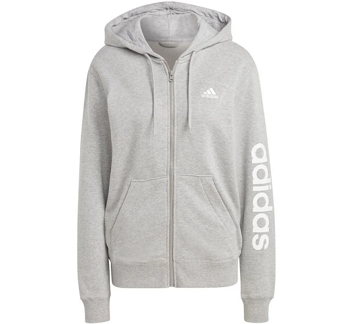 Mikina adidas Essentials Linear Full-Zip French Terry Hoodie W IC6866 Mikina adidas Essentials Linear Full-Zip French Terry Hoodie W IC6866