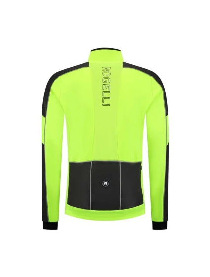 Rogelli zimní bunda ESSENTIAL HIVIS fluor S