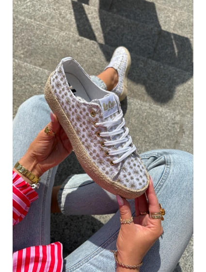 Vzorované Dámské Tenisky Na Platformě S Pletením model 21693316 - Lee Cooper Vzorované Dámské Tenisky Na Platformě S Pletením model 21693316 - Lee Cooper