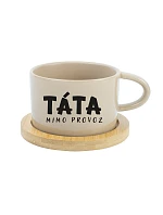 TÁTA MIMO PROVOZ - krémový hrníček makronka 200 ml