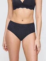 Dámské kalhotky Amourette Charm T Maxi 02 - černomodré 00JO - TRIUMPH