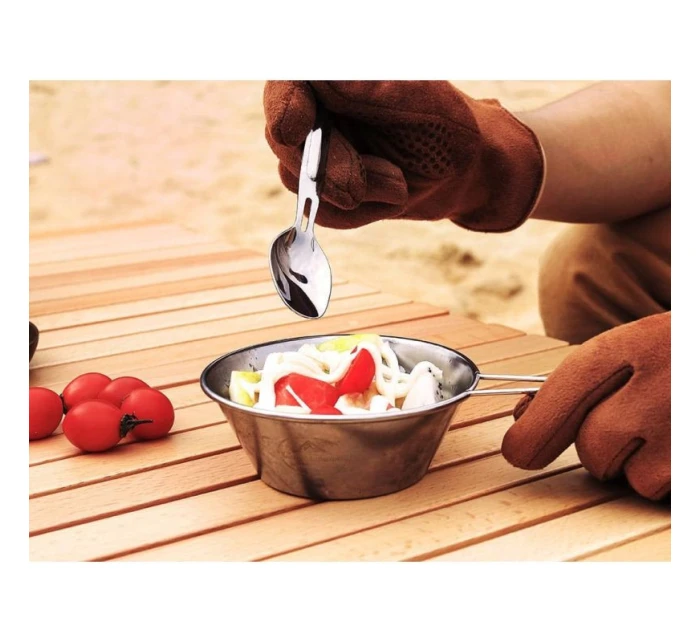 Titanový cestovní příbor - lžíce + vidlička - NexTool NE20133