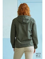 Andrea Unisex větrovka model 22499596 deep khaki - NEOBLU Andrea Unisex větrovka model 22499596 deep khaki - NEOBLU