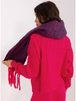 Šála AT SZ 23125.75 tmavě modrá a červená Šála AT SZ 23125.75 tmavě modrá a červená