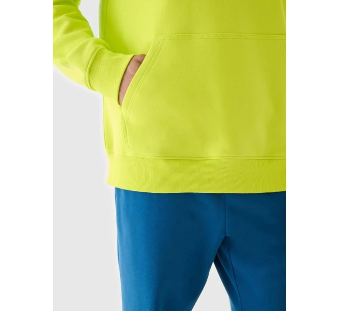 Pánská mikina 4F 4FRAW24TSWSM1816-45S s kapucí z nepromokavého materiálu