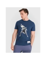 Pánské volejbalové tričko s potiskem 4F 4FRAW25TTSHM3237-46S pánské Pánské volejbalové tričko s potiskem 4F 4FRAW25TTSHM3237-46S pánské