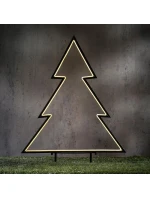 NEON CHOIN 190 LED ČASOVAČ 8 FUNKCÍ 53x75CM LUCA Teplá bílá