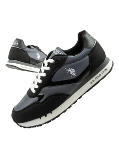 U.S. Polo Assn sportovní boty tenisky pánské módní pohodlné šedé