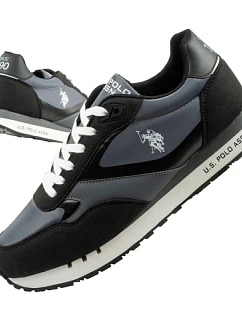 U.S. Polo model 22115532 sportovní boty tenisky pánské módní pohodlné šedé