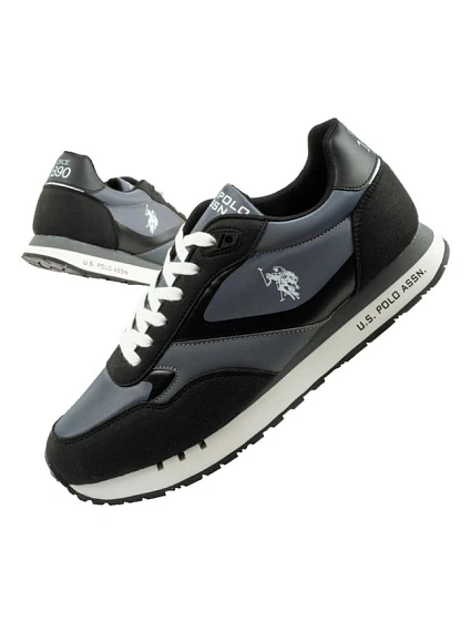 U.S. Polo Assn sportovní boty tenisky pánské módní pohodlné šedé