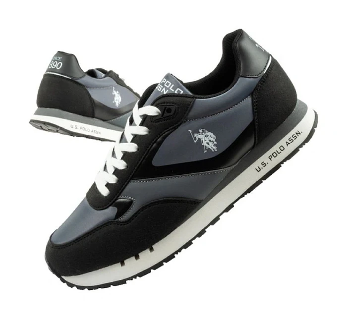 U.S. Polo Assn sportovní boty tenisky pánské módní pohodlné šedé