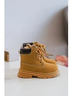 Dětské Trapery Botky Na Zip Camel model 21639884 - Boto