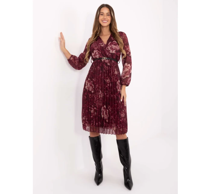 Sukienka IT SK  bordowy model 21488908 - FPrice