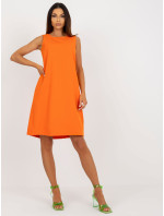 Sukienka TW SK BE 5773.10P pomarańczowy