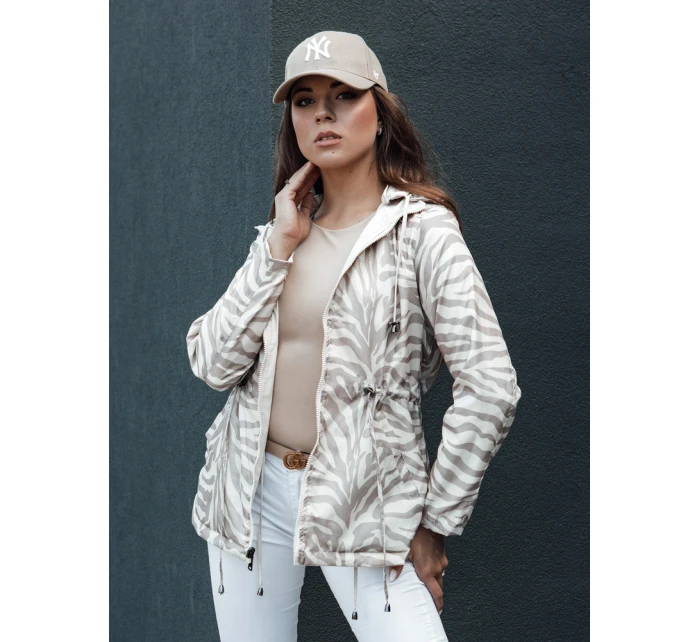 Dámská bunda parka béžová Dstreet model 21979188 - FashionStreet