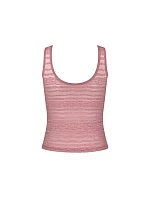 Dámská podprsenka FREE Evolve Tank Top Lace - tm. růžové 7836 - SLOGGI