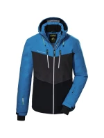 Pánská lyžařská bunda Killtec KSW 45 nepromokavá a větruodolná PFC-free modrá/černá (38699/269)