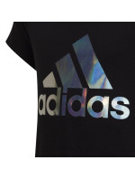 Dívčí tričko Dance Metallic Print Jr HD4407 - Adidas