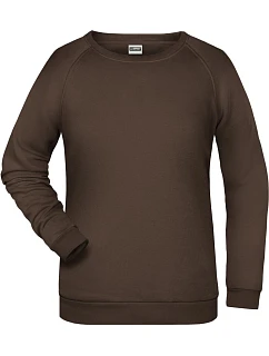 Daiber JN 793 Dámská raglánová mikina 02.0793 brown