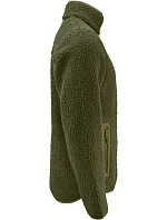 Fleece Men Pánská fleecová bunda Sherpa "TwoTone" moss green model 22453527 - James Harvest Fleece Men Pánská fleecová bunda Sherpa "TwoTone" moss green model 22453527 - James Harvest