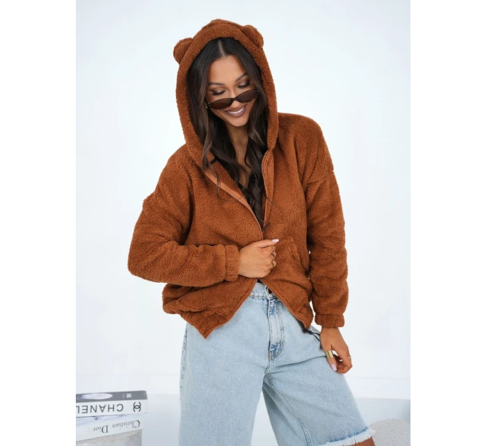 Bluza CS BL model 21920725 jasny brązowy - FPrice Bluza CS BL model 21920725 jasny brązowy - FPrice