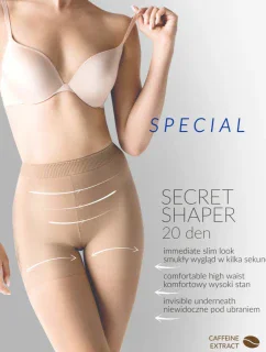 Dámské tvarující punčochové kalhoty SECRET SHAPER 20-5