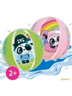 PLÁŽOVÝ MÍČ NAFUKOVACÍ PANDA 40CM 53014 RŮŽOVÁ