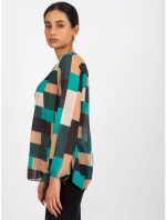 Halenka DHJ BZ 8643.38P tmavě zelená Halenka DHJ BZ 8643.38P tmavě zelená