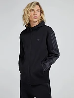 Pánská mikina U1BA61ZZ04Q - JBLK - Černá - Guess