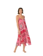 Dámská noční košile YI60015 681 růžová - DKNY