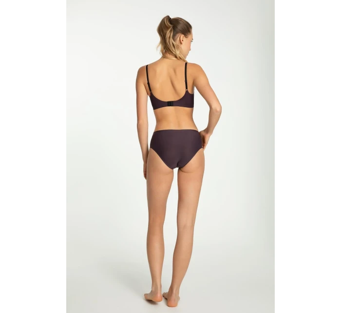 Julimex Dark Plum Simple Classic kalhotky S-XL Julimex Dark Plum Simple Classic kalhotky S-XL