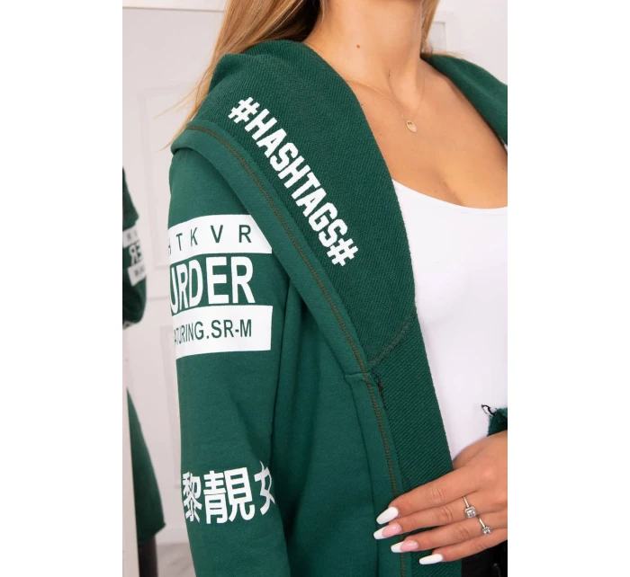 Zelená bez rukávů