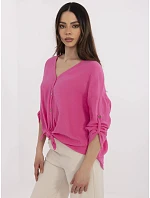 Koszula DHJ KS model 21094434 fluo różowy - FPrice