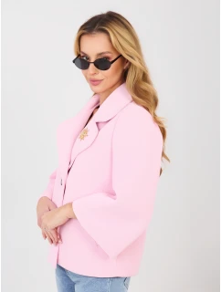 IT KR bunda FL8159 1.29 světle růžová