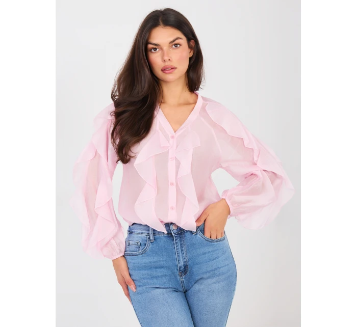 IT košile KS 29035.50 světle růžová