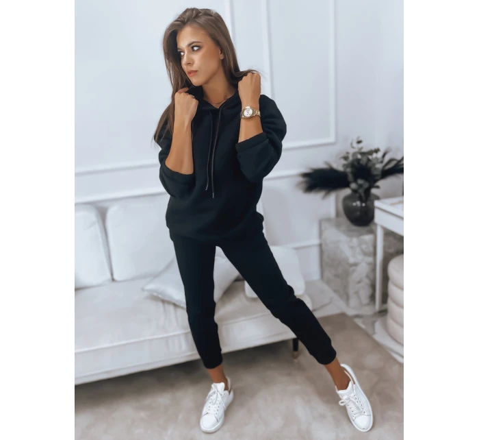 KSENIIA PREMIUM dámská tepláková souprava černá FashionStreet AY0707