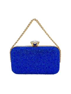 Komfortní dámské psaníčko královské modré 9W828 - TOM&EVA