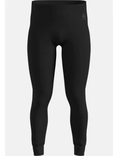 Pánské legíny ODLO Merino 160 BL Bottom Long velikost M Black