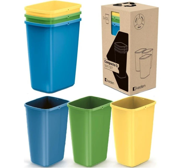 BIN 12 L COMPACTA Q SORT SET COLOR BIN 12 L COMPACTA Q SORT SET COLOR