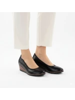 Dámské ažurové lodičky na platformě černé Vinceza 58629 Dámské ažurové lodičky na platformě černé Vinceza 58629