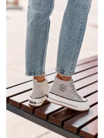 Zateplené Dámské Tenisky Na Platformě Eko Kůže Big Star model 21669567 Modré - Big Star Shoes Zateplené Dámské Tenisky Na Platformě Eko Kůže Big Star model 21669567 Modré - Big Star Shoes