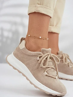 Kožené semišové dámské tenisky model 22069532 - EVENTO