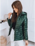 Dámská bunda TARINA tmavě zelená FashionStreet TY2521