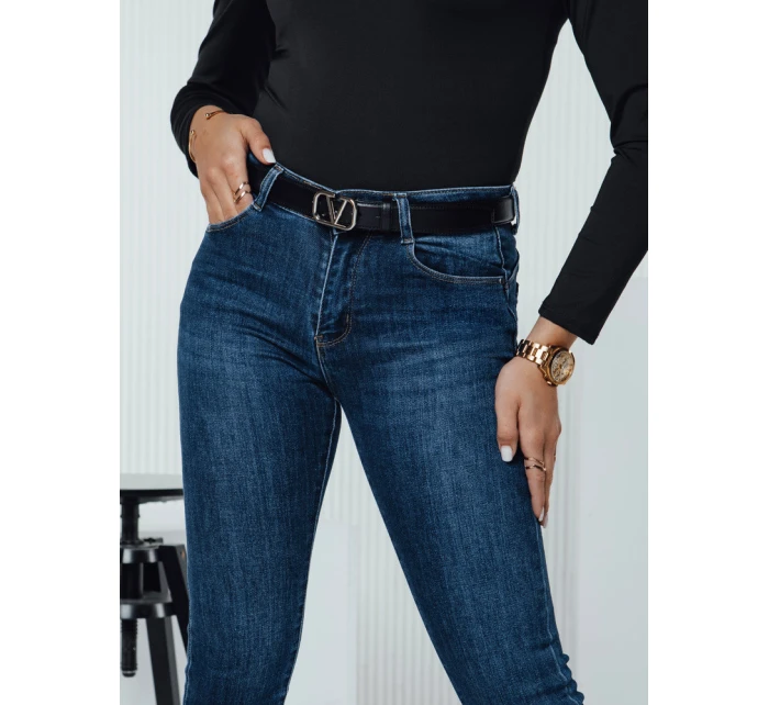 Dámské džínové úzké kalhoty DIVETTI navy blue FashionStreet UY2330