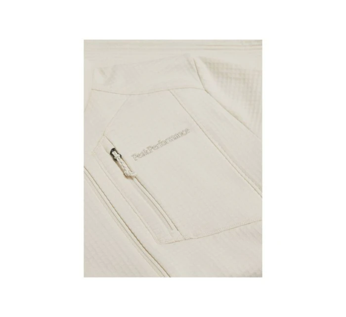 Mikina Peak Performance M Trail Polartec Half Zip béžová