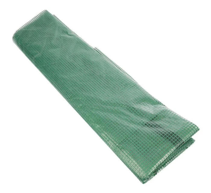 SKLENÍK ZAHRADNÍ TUNEL 200X300X200CM PE KONSTRUKCE ZELENÁ OCEL